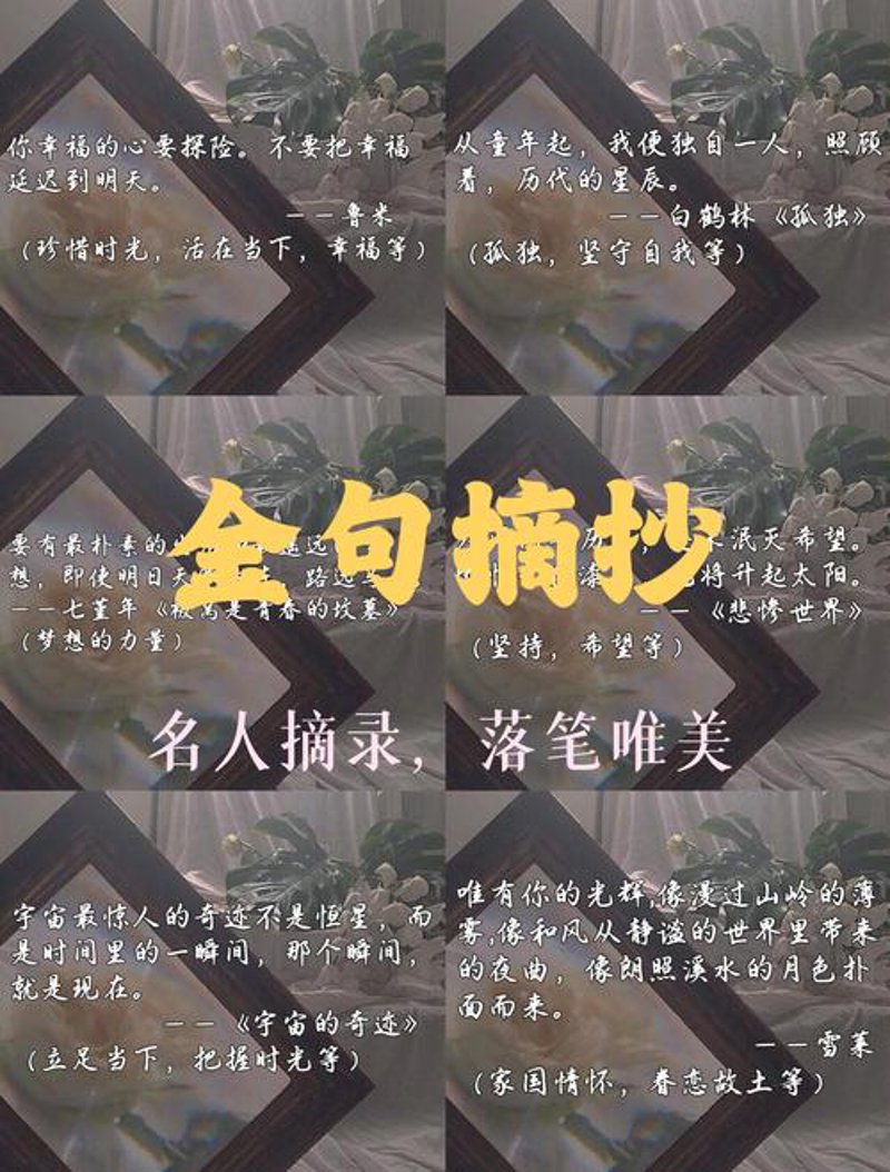 古语智慧:探寻名言警句大全的艺术魅力